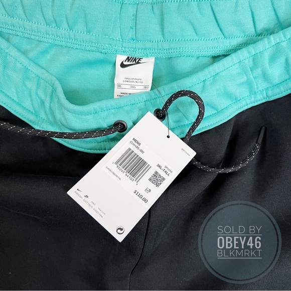 Nike Tech Fleece Joggers Size 3XLT Dutch Blue Sweatpants - Picture 3 of 6